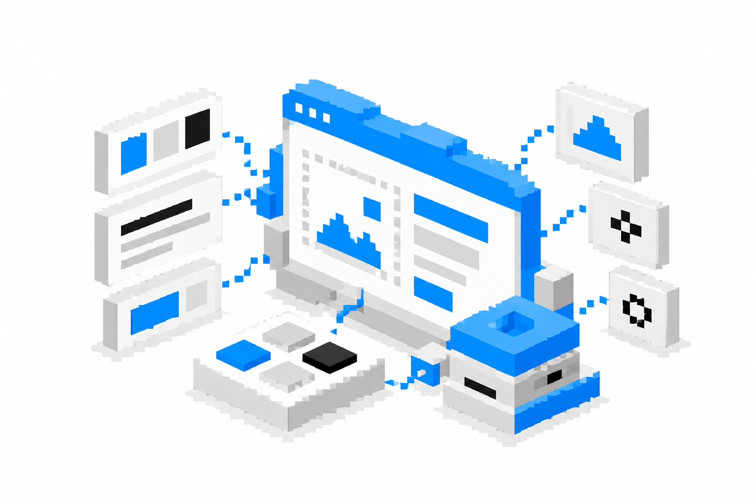 Original illustration of brand context for AI-assisted product design.